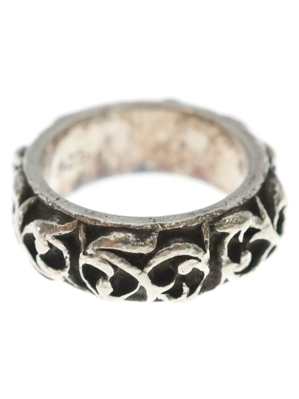 Chrome Hearts Etrnity Vine Band Eternity Ring Silver